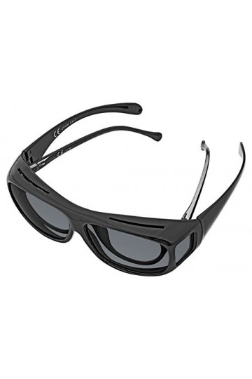 WEDO 271 48599 Surlunettes de Soleil Etui Inclus, Noir