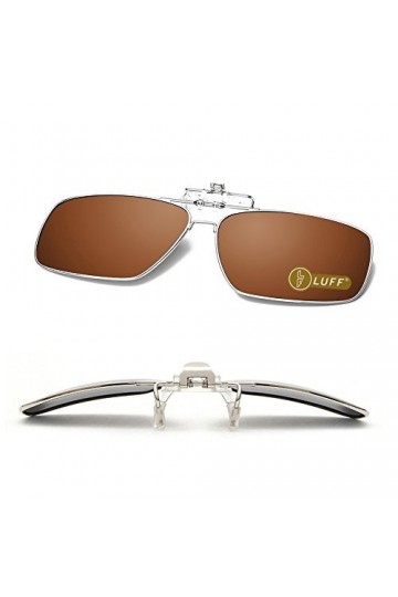 Polarized clip-on lunettes de soleil hommes/femmes Flip-Up Polarized Sun Lenses adapter sur Lunettes de prescription/lecteurs