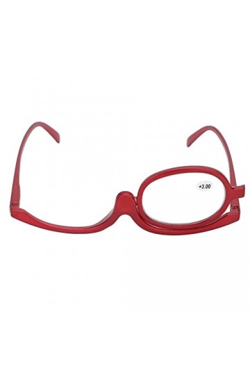 Chanme Loupes Lunettes de Maquillage, élégantes Lunettes de loupe de Maquillage en Acrylique à lentille Unique faciles +3.00