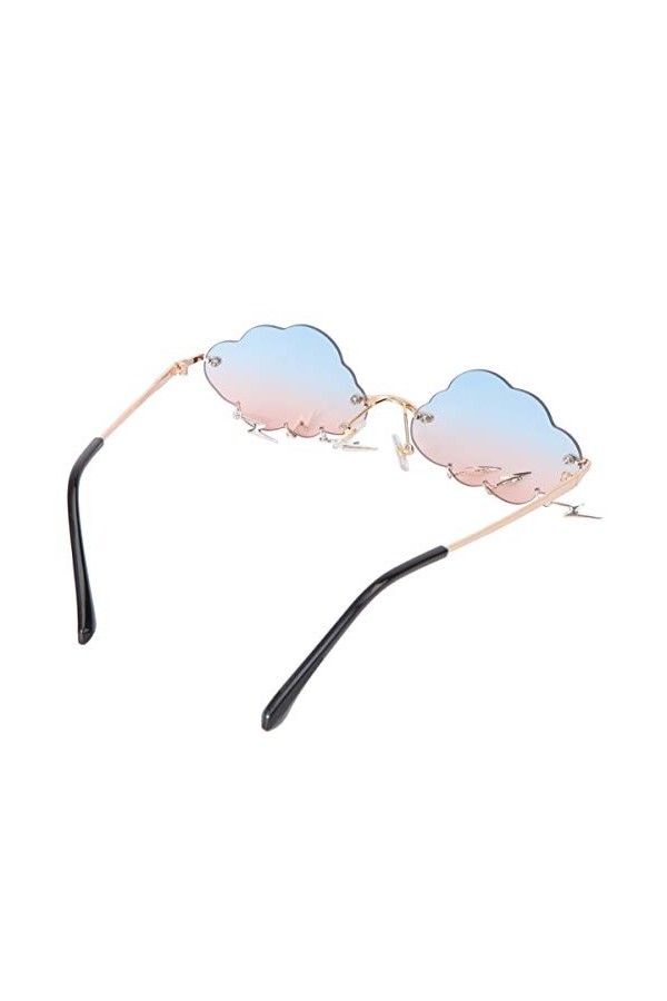 Abaodam 1 Paire Lunettes De Soleil Nuage Lunettes De Nuage De Fête Lunettes De Soleil De Mode Pour Femmes Lunettes De Soleil 