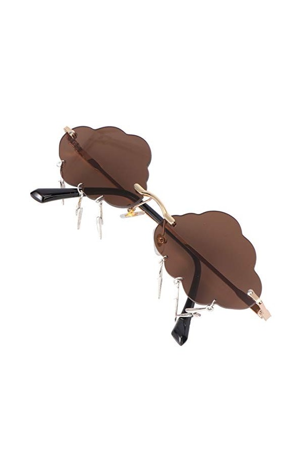 Abaodam 1 Paire Lunettes De Soleil Nuage Lunettes De Nuage De Fête Lunettes De Soleil De Mode Pour Femmes Lunettes De Soleil 