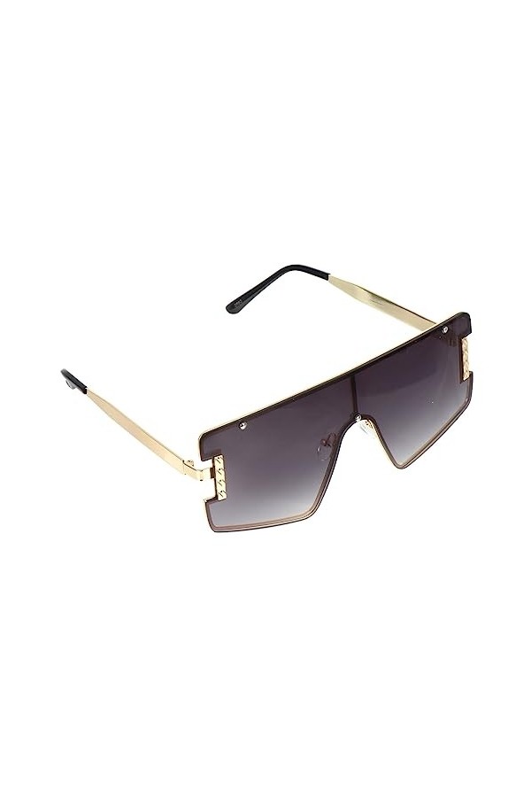 SOIMISS 1 Pc Lunettes De Soleil Une Pièce à Grande Monture Lunettes De Soleil Pour Homme Femme Lunettes De Soleil Vintage Lun