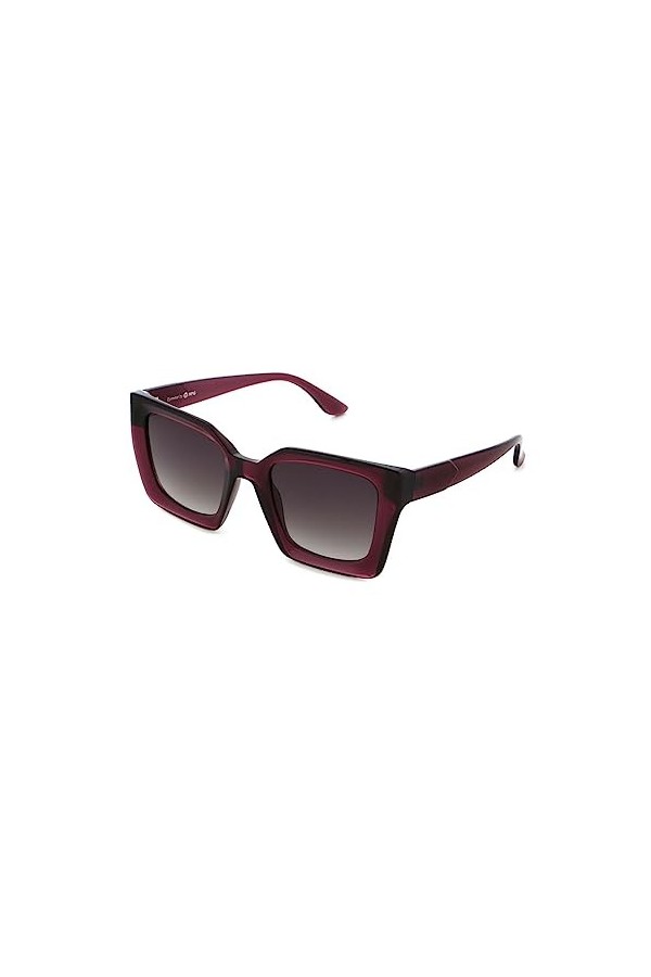 Basley Lunettes de Soleil pour Femme 8281-a-39, Rouge foncé, Taille Unique