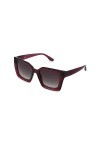 Basley Lunettes de Soleil pour Femme 8281-a-39, Rouge foncé, Taille Unique