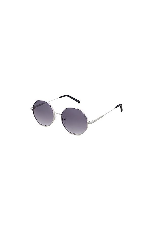 Basley Lunettes de Soleil pour Femme 8120-a-51, Argent Silver , Taille Unique