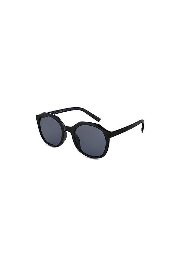 Basley Lunettes de Soleil Unisexe Tendance 8313-a-31, Noir, Taille Unique Femme