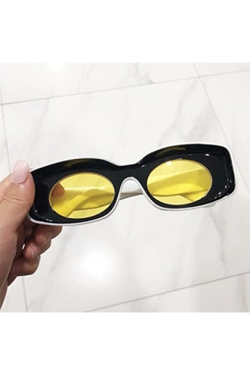 RCJOLLZ Lunettes de Soleil surdimensionnées Femmes Marque de Luxe Lunettes de Soleil Femmes/Hommes Lunettes Vintage pour Femm