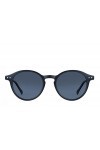 Vintange Sunglasses Lunettes de soleil rondes modèle ZEN rondes rondes rétro VINTAGE UV400, Noir , Medium