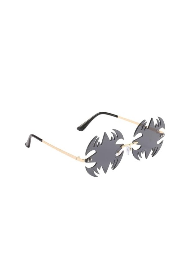 PRETYZOOM 1 Paire De Lunettes De Soleil Chauve-Souris Lunettes Pour Femmes Lunettes De Soleil Halloween Lunettes De Soleil Ce