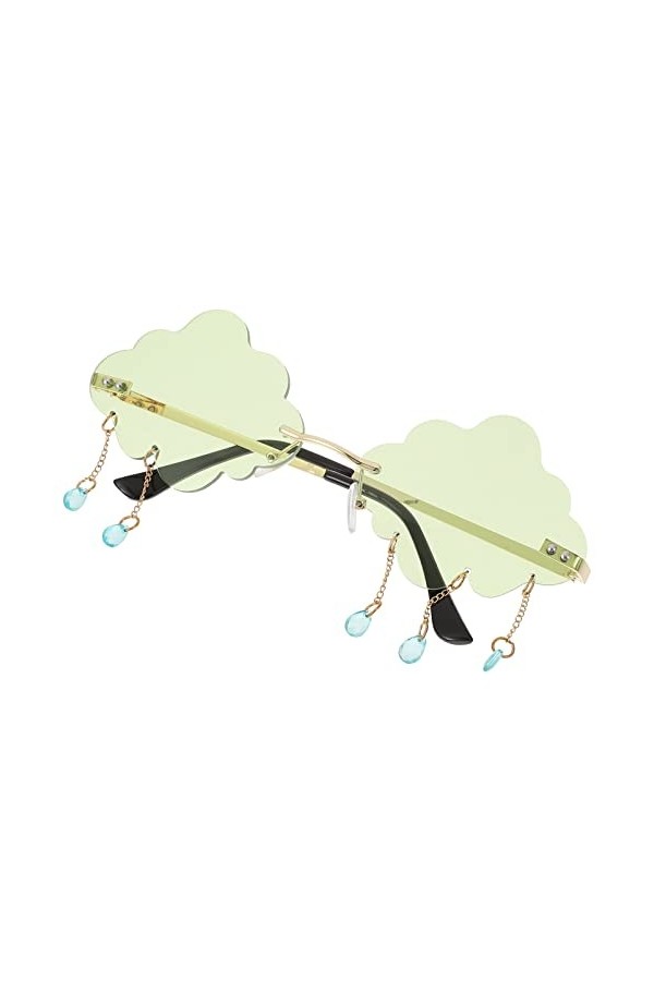 1 Pc Lunettes De Pluie Nuage Bizarre Lunettes De Soleil Hommes Lunettes De Soleil De Quai Pour Femmes Lunettes De Soleil Disc