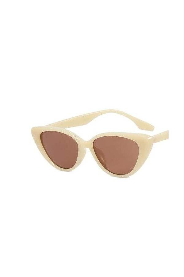 YEAG Lunettes de soleil vintage œil de chat pour femmes, lunettes de soleil rétro œil de chat, lunettes de soleil de luxe pou