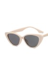 YEAG Lunettes de soleil vintage œil de chat pour femmes, lunettes de soleil rétro œil de chat, lunettes de soleil de luxe pou
