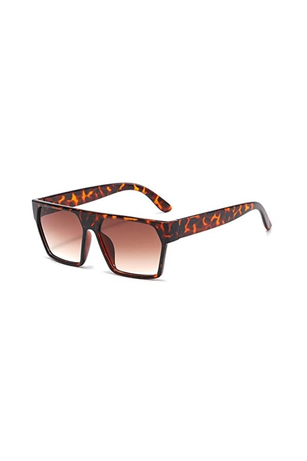 RCJOLLZ Punk carré Vintage Lunettes de Soleil Femmes Hommes Marque Concepteur Lunettes de Soleil Femme Steampunk Lunettes UV4