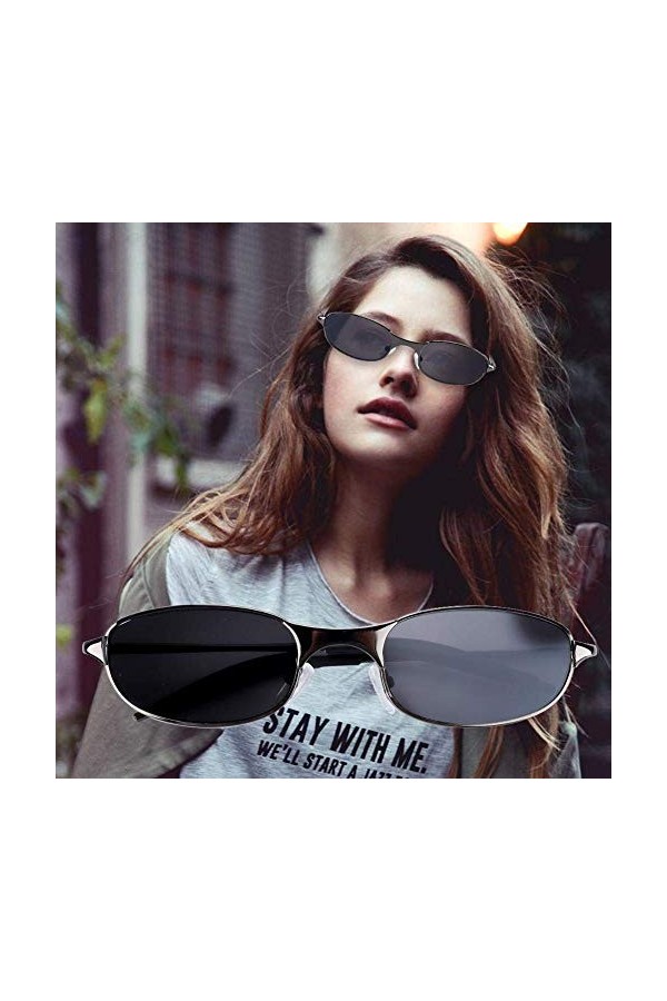 Lunettes de Soleil Anti-traçage vue Arrière, Anti-Peeping Lunettes de Soleil Anti-espionnage Hommes Femmes Mode Lunettes De S