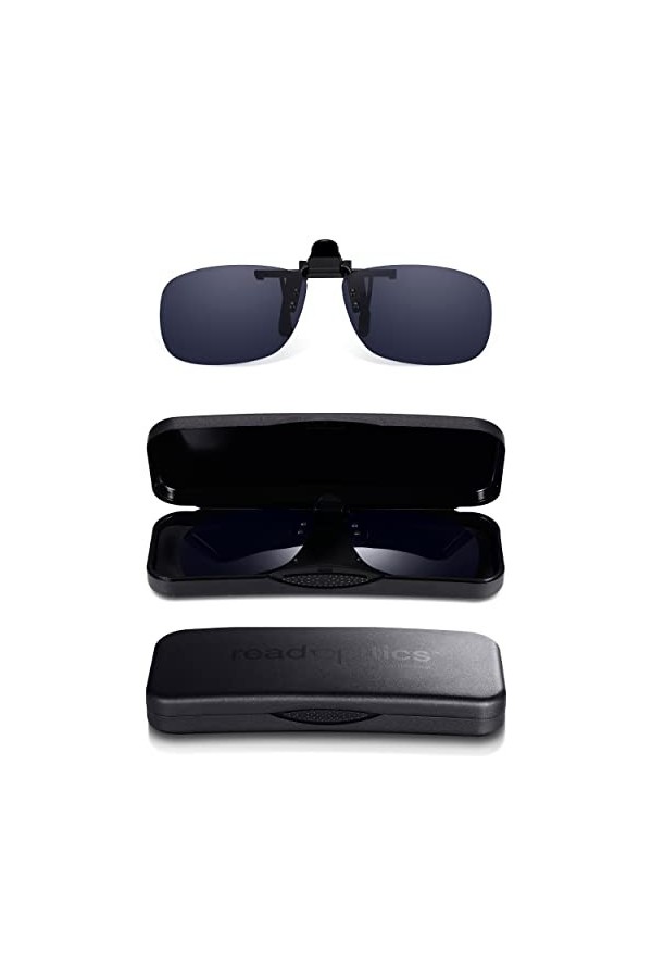 Read Optics Lunettes de soleil à clipser pour homme/femme - Verres polarisés pour lunettes de soleil - Protection 100 % - Ver