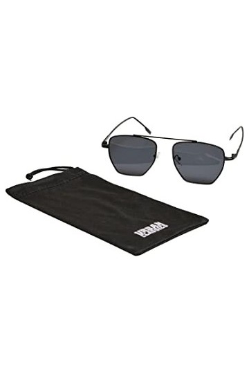 Urban Classics Sunglasses Denver Lunettes de Soleil, Noir, Taille Unique Mixte