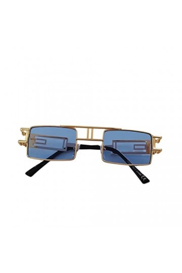 Vintange Sunglasses Lunettes de soleil RECTANGULAIRE CADRE ALUMINIUM PEKABOO mode casual fashon vintage rétro NOUVELLE 2023, 