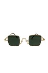 Vintange Sunglasses Lunettes de soleil CARRÉES DE NASELLI LEVÉ NOUVEAU 2023 mode casual mode vintage rétro, vert