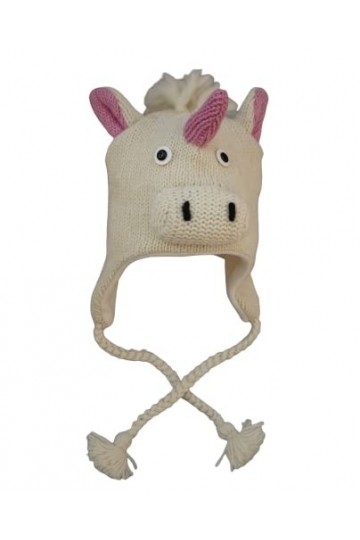 Poporry Licorne Bonnet animal