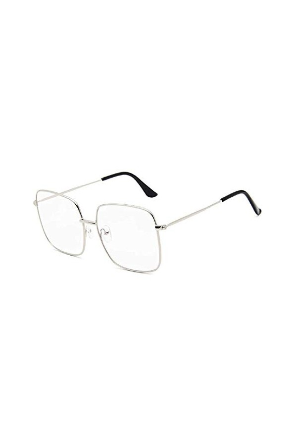 Inception Pro Infinite - Grandes lunettes carrées pour femme, vintage, rétro tendance, idée cadeau. - Transparent - taille un