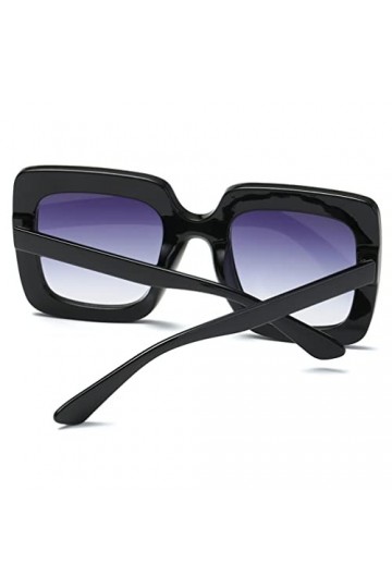 PRETYZOOM Lunettes De Soleil Pour Femmes Années 90 Lunettes De Fête Eyewear Sans Montée Lunettes De Soleil En Diamant Grosses