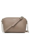 David Jones - Petit Sac Bandoulière Croisé Femme Trapèze - Cuir PU - Pochette Soirée Mode Travail Shopping Elégant Tendance C