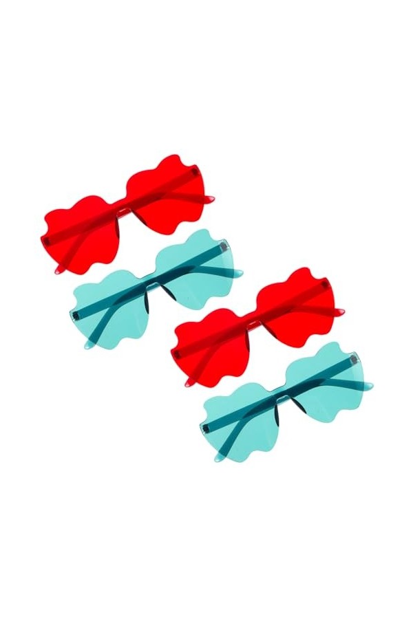 VALICLUD Lunettes De Soleil Décoratives Pour Fête Danniversaire Lentilles Pour Adolescentes Hommes Et Femmes Fête Cosplay D