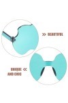 VALICLUD Lunettes De Soleil Décoratives Pour Fête Danniversaire Lentilles Pour Adolescentes Hommes Et Femmes Fête Cosplay D