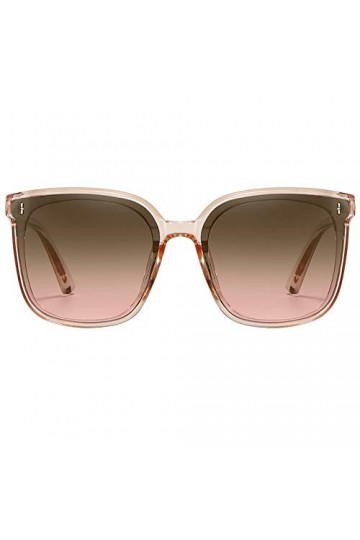 H HELMUT JUST Mode Grand Cadre Lunettes de Soleil Femmes Carré Mode Lunettes Retro pas Cher