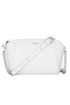 David Jones - Petit Sac Bandoulière Croisé Femme Trapèze - Cuir PU - Pochette Soirée Mode Travail Shopping Elégant Tendance C