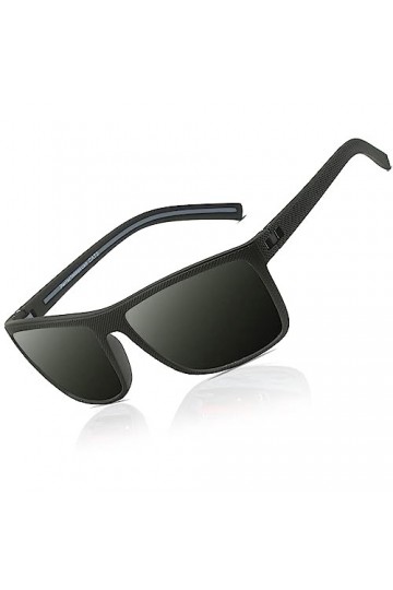 Perfectmiaoxuan Lunettes de soleil polarisées hommes femmes Mode Sommer Vacances Extérieur Conduite Pêche léger TR90 incassab