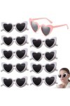 CYBGQP lunettes de soleil en forme de cœur