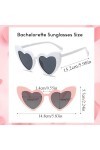 CYBGQP lunettes de soleil en forme de cœur