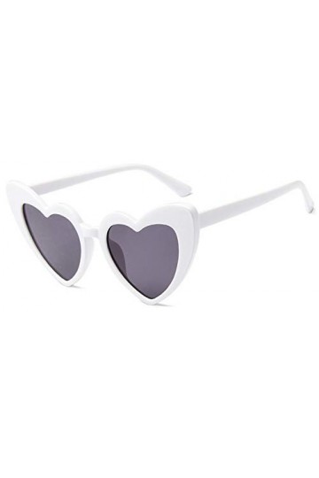 crazy bean Lunettes De Soleil Coeur PêChe Lunettes De Soleil Forme CœUr Lunettes Mode Protection Uv400 Femmes Lunettes De Sol