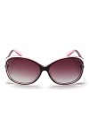 BLDEN Lunettes de Soleil Polarisées Femmes, Mode Stylish Casual Lunettes de Soleil Oval Élégant UV 400 Protection - Violet 6