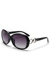 Lunettes de Soleil Polarisées Femmes, Mode Stylish Casual Lunettes de Soleil Oval Élégant UV 400 Protection - BLDEN