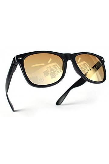 Miobo Lunettes de soleil de qualité supérieure UV400 CAT 3 CE Nerd - Style rétro - Pour homme et femme - Pour enfants de 3 à 