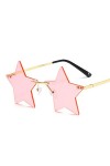 Lunettes de Soleil Star Shape Lunettes de Soleil Drôle Pentagramme Lunettes Lunettes de Noël Décoration Lunettes de fête Lune