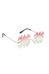 PRETYZOOM 1 Paire De Lunettes De Soleil Chauve-Souris Lunettes En Forme De Chauve-Souris Lunettes De Soleil Ailes Cool Lunett