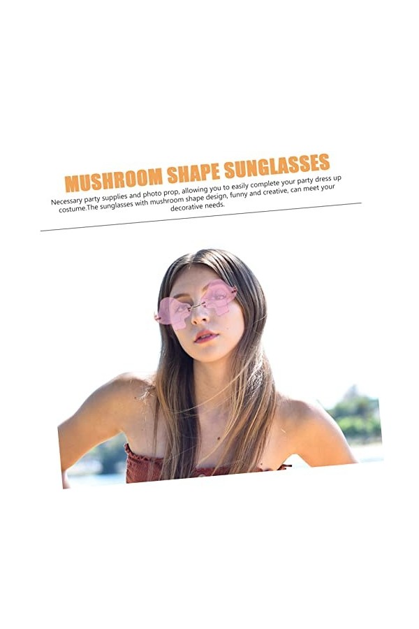 VILLCASE Délirer 2 Pcs Lunettes Hommes Décor Métallique Lunettes De Soleil Pour Femmes Gafas Transparentes Para Hombre Rave L