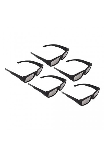 Aatraay 5 Pièces Lunettes Déclipse Solaire Nuances Sûres pour la Visualisation Directe du Soleil Protéger Les Yeux des Rayon
