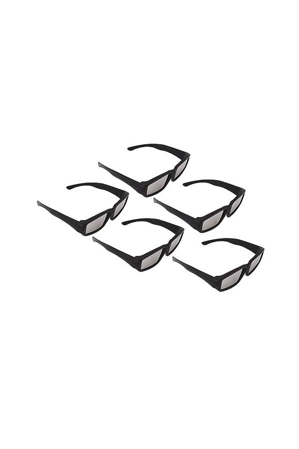 Aatraay 5 Pièces Lunettes Déclipse Solaire Nuances Sûres pour la Visualisation Directe du Soleil Protéger Les Yeux des Rayon