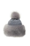 soul young Chapka Fausse Fourrure Russe Femmes Glamorous Toque Hiver avec Pompom Taille Unique,Rose 