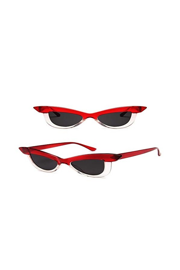 SHANGYUN Vintage Lunettes de Soleil Femmes Lunettes rétro Lunettes de Soleil Femme UV400 Lunettes de Soleil