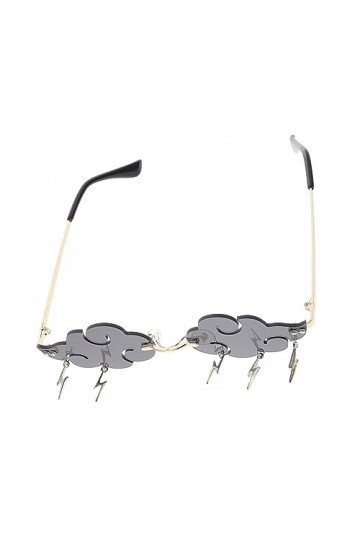 Amosfun 1 Pc Lunettes De Soleil Personnalisées Lunettes De Soleil Nuages ​​vintage Tendance Lunettes à Pampilles Nuage Lunett
