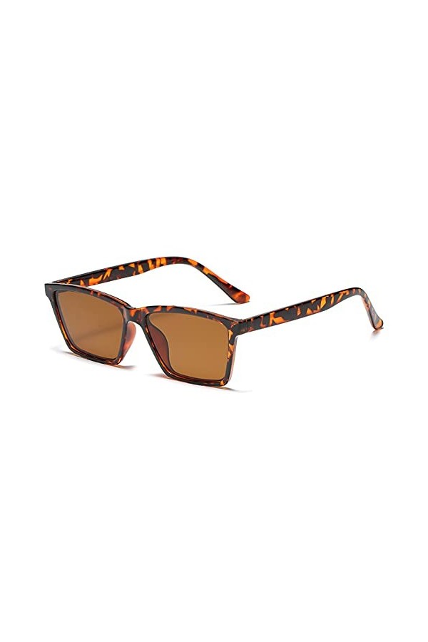 LUOXUEFEI De Soleil Lunettes Lunettes De Soleil Rectangulaires Femmes Lunettes De Soleil Petites Lunettes De Conduite Lunette