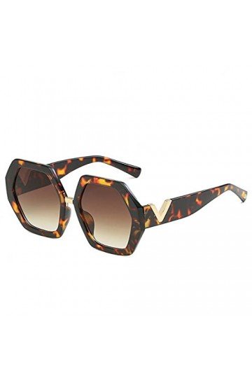 LUOXUEFEI De Soleil Lunettes Lunettes De Soleil Polygonales Lunettes De Soleil Pour Femmes Lunettes Pour Femmes Lunettes De P