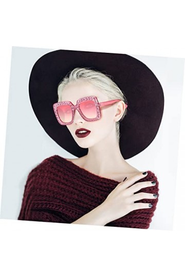 Abaodam 2 Pièces Lunettes De Photographie De Rue De Mode Robes Dété Pour Femmes Lunettes De Soleil Femme Surdimensionnées La