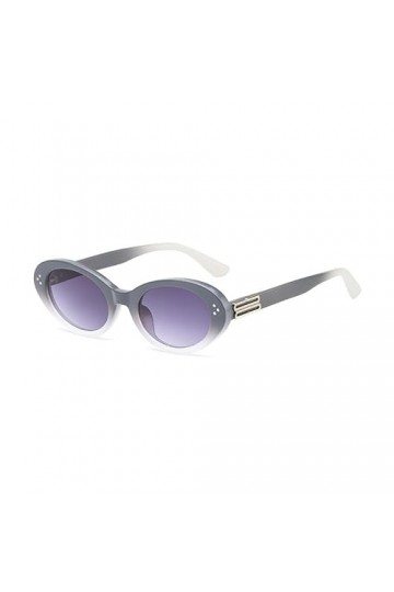 TICHEROMU Lunettes de soleil ovales tendance rétro pour femmes hommes lunettes de soleil mode lunettes de soleil esthétiques 