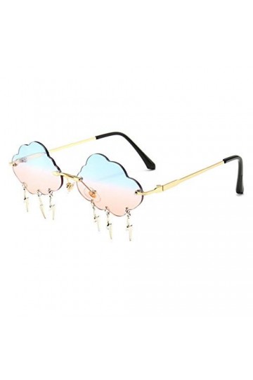 BXing Femmes Lunettes de Soleil Lunettes de Soleil sans Monture personnalisées pour Femmes Vintage rétro Lunettes Femme Unise